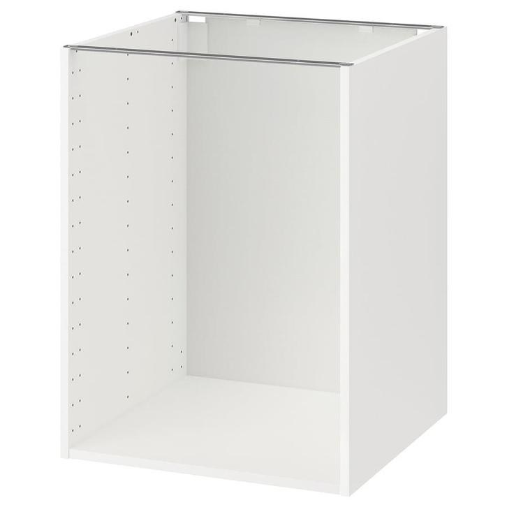 2dekans | IKEA METOD Onderkast Basiselement Wit – 60x60x80, Huis en Inrichting, Keuken | Keukenbenodigdheden, Ophalen of Verzenden