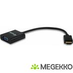 Equip 11903607 HDMI VGA Zwart kabeladapter/verloopstukje, Computers en Software, Verzenden, Nieuw