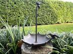 Vasque pour oiseaux - Fonte - Parapluie, Antiek en Kunst