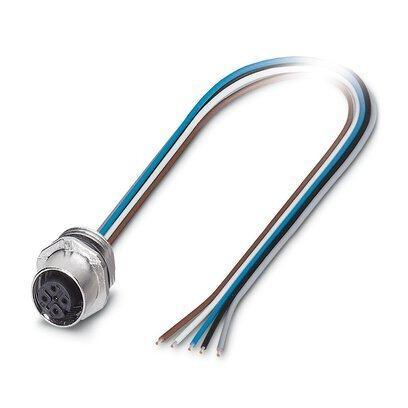 Phoenix Contact M12 5-Pin Front Mount Connector - 1520039, Doe-het-zelf en Bouw, Elektriciteit en Kabels, Verzenden