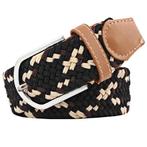 Fako Fashion® - Elastische Riem - Canvas - Gevlochten -, Kleding | Dames, Riemen en Ceinturen, Verzenden, Nieuw