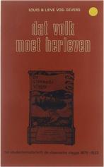 Dat volk moet herleven 9789061522966 Maarten de Vos, Verzenden, Gelezen, Maarten de Vos