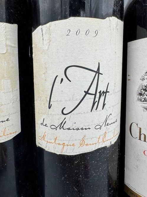 2009 x 3 LArt de Maison Neuve, 1996 Château Pomys, 1986, Verzamelen, Wijnen