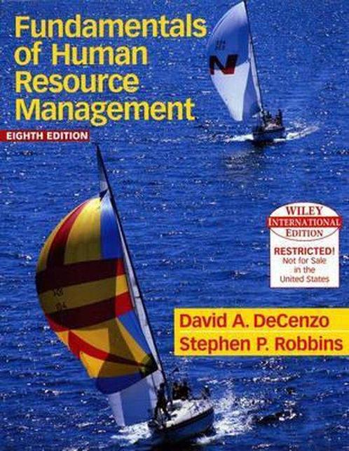 Fundamentals of Human Resource Management 9780471660798, Boeken, Taal | Engels, Gelezen, Verzenden