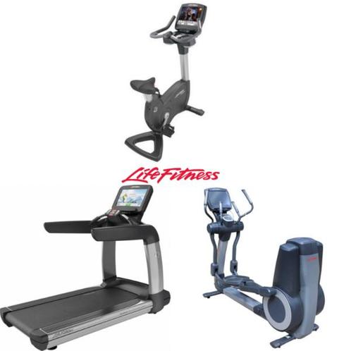 Life fitness cardio set | loopband | crosstrainer | fiets |, Sports & Fitness, Appareils de fitness, Envoi