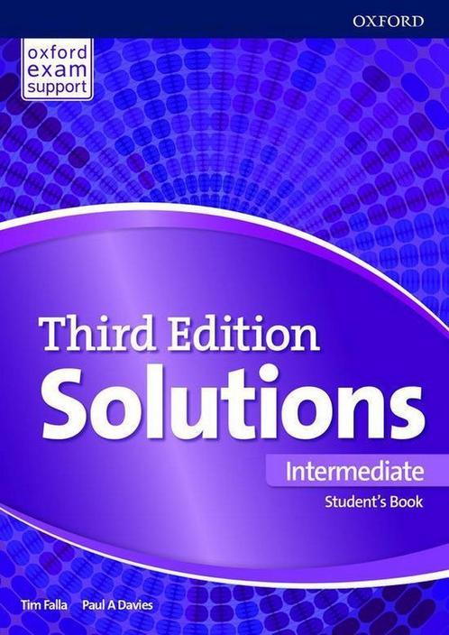 Solutions third edition - Int Students Book & Online Practi, Boeken, Overige Boeken, Gelezen, Verzenden