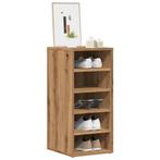 vidaXL Schoenenkast 32x35x70 cm bewerkt hout artisanaal, Verzenden, Nieuw