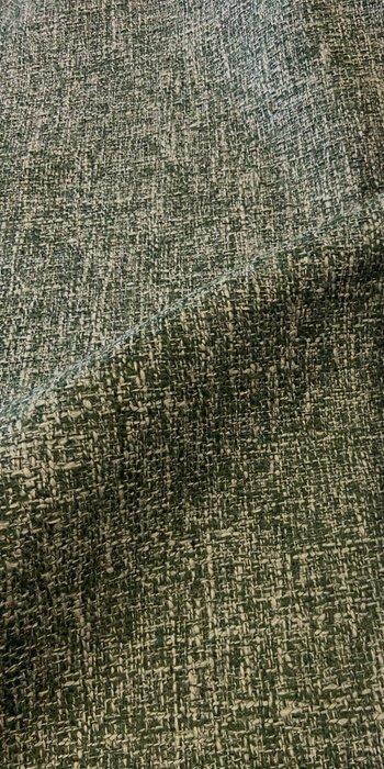 Gevlochten geweven stof met bouclé-effect melange, gemaakt, Antiek en Kunst, Antiek | Tapijten, Tafelkleden en Textiel