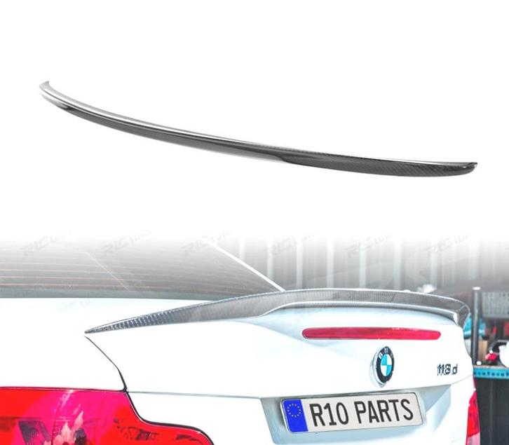 AILERON BECQUET BMW E82 LOOK M PERFORMANCE CARBONE, Auto-onderdelen, Carrosserie, Verzenden