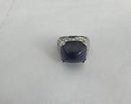 Bague - 18 carats Or blanc Iolite - Diamant, Nieuw