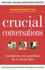 Crucial conversations 9789078408048 Kerry Patterson, Boeken, Economie, Management en Marketing, Verzenden, Zo goed als nieuw, Kerry Patterson