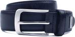Profuomo Riem Leer Navy maat 105 Heren, Kleding | Heren, Riemen en Ceintuurs, Verzenden, Echt leder, Nieuw, Profuomo