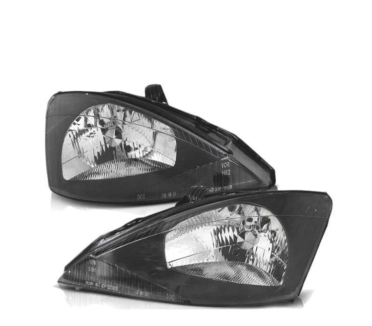 Phares Pour Ford Focus 98-01 Black Edittion, Autos : Pièces & Accessoires, Éclairage, Envoi