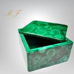 Natuurlijke malachietdoos uit Congo van de hoogste