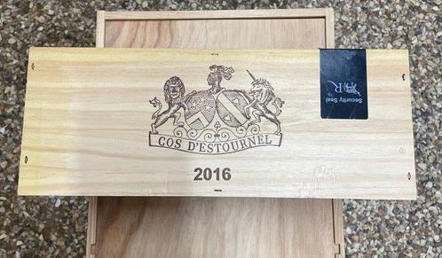 2016 Chateau Cos dEstournel - Saint-Estèphe Grand Cru, Verzamelen, Wijnen