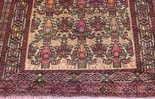 Beloudj - Tapijt - 143 cm - 105 cm - Antik Afghaans Balutch, Huis en Inrichting, Stoffering | Tapijten en Vloerkleden