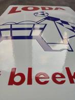 LODA dat bleekt pas enamel sign, Emailschild, Emaille -