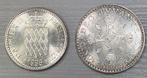 Monaco. 10 Francs 1966 et 50 Francs 1974 Rainier III (lot de, Postzegels en Munten, Munten | Europa | Euromunten