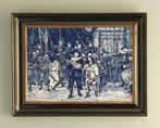 Tegel - De Nachtwacht - N.K.I. Gouda - naar Rembrandt van, Antiek en Kunst