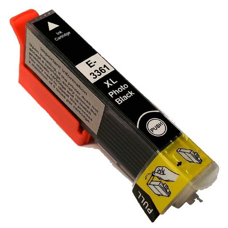 Huis-Merk  EPSON 33XL T3361 Photo Black 15,5ml 247Print, Computers en Software, Printerbenodigdheden, Nieuw, Verzenden