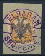 Albanië 1913 - Turkse stempel met handstempelafdruk, 5 pa, Gestempeld