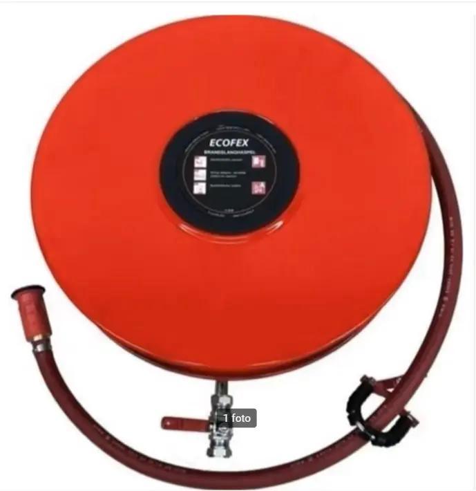 Brandhaspel - 9m - met beugel (Diverse, Huis), Articles professionnels, Aménagement de Bureau & Magasin | Entrepôt, Rayonnage & Stockage