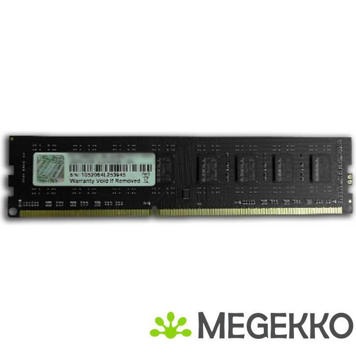 G.Skill DDR3 Value 4GB 1333MHz - [F3-1333C9S-GGNS], Computers en Software, Overige Computers en Software, Nieuw, Verzenden
