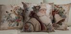 Set kerstkussens voor decoratie: rendier, kerstman - Kussen, Diversen, Nieuw