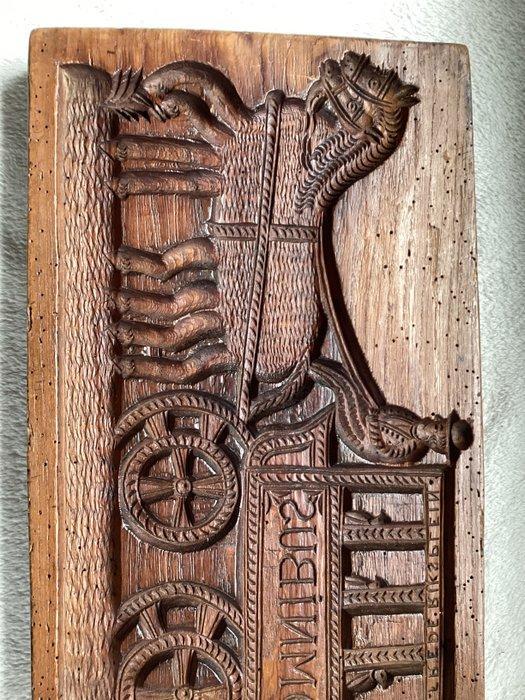 Plank - Hout - Speculaasplank omnibus, Antiek en Kunst, Antiek | Overige Antiek