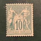 Frankrijk 1876 - 10 cent Sage type I - MH/MNG - Yvert 65, Postzegels en Munten, Postzegels | Europa | Frankrijk, Gestempeld