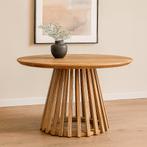 Salontafel Mangohout Rond Zara Large, Huis en Inrichting, Verzenden, Rond, Nieuw, Industriële meubels