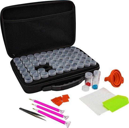 2dekans | Rubye® Diamond Painting Opbergdoos - Sorteerdoos -, Antiquités & Art, Art | Peinture | Abstraite, Enlèvement ou Envoi