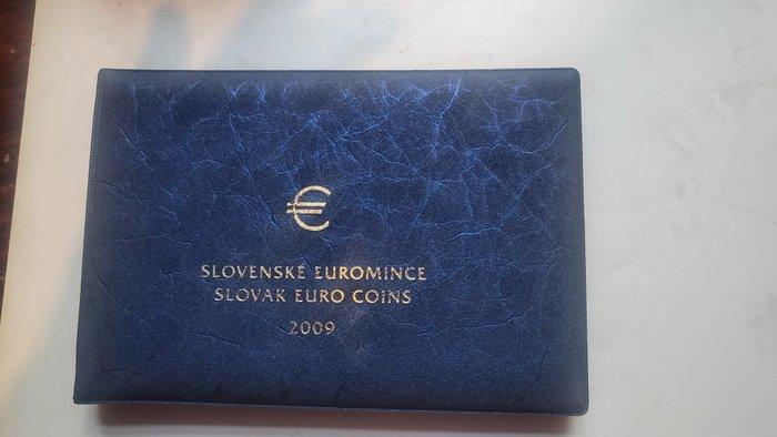 Slowakije. Proof Set 2009 (Zonder minimumprijs), Postzegels en Munten, Munten | Europa | Euromunten