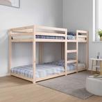 vidaXL Stapelbedframe zonder matras massief grenenhout, Verzenden, Nieuw