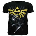 The Legend of Zelda Link met Gouden Hyrule Crest T-Shirt -