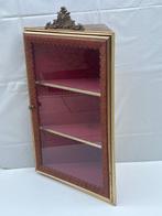 Vitrine - Bois, Verre, Textile, Antiquités & Art