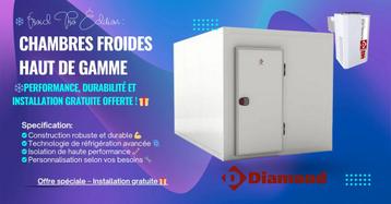 Chambres Froides Haut de Gamme : Performance, Durabilité