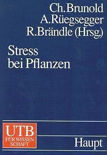 Stress bei Pflanzen. Ökologie, Physiologie, Biochem...  Book, Livres, Livres Autre, Envoi