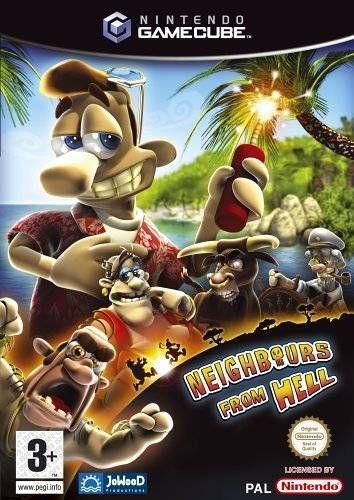 Neighbours from Hell-Standaard (GameCube) Gebruikt, Ophalen of Verzenden