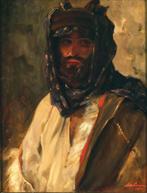 Alois Hans Schram (1864 - 1919) - Portrait of a bedouin