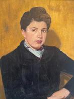 Luard - école XXème siècle - Portrait de femme, Antiquités & Art, Art | Peinture | Classique