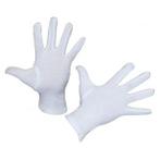 Katoenen handschoen dermatex, 6-pak, gebleekt, heren (10)
