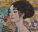 Gustav Klimt (1862–1918) (after) - Lady with a Fan, 1917