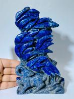 Windgewaad Geit in Lapis Lazuli – Met de hand gesneden