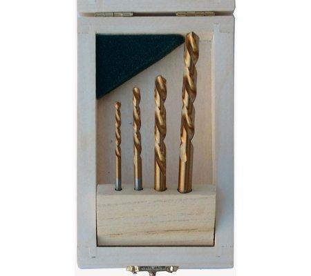 Bgs Technic Borenset HSS linkssnijdend 4-dlg, Auto diversen, Autogereedschap, Verzenden