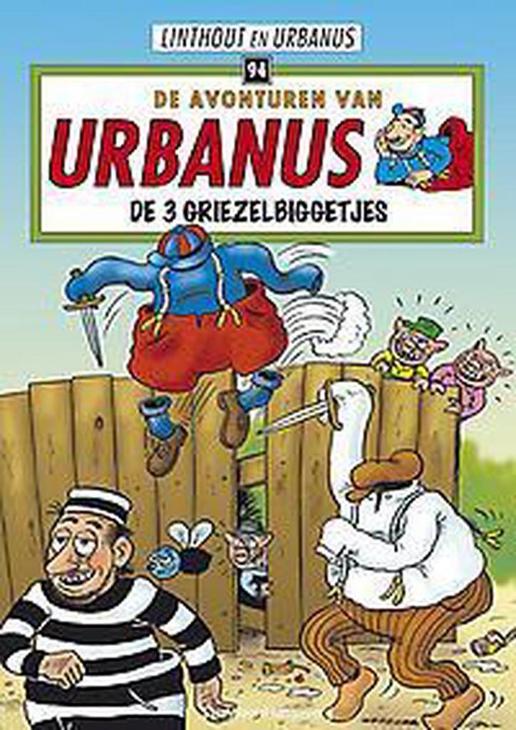 De drie griezelbiggetjes / Urbanus / 94 9789002211515, Livres, BD, Envoi