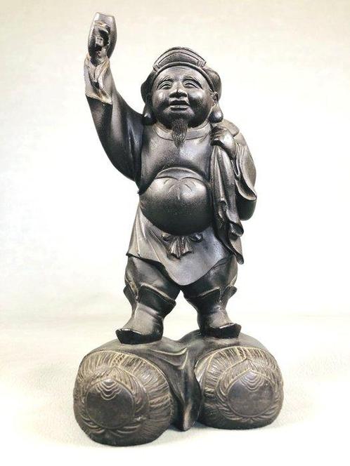 Brons - Hakuun  Fukujin Daikoku  - Daikokuten  een, Antiek en Kunst, Antiek | Overige Antiek
