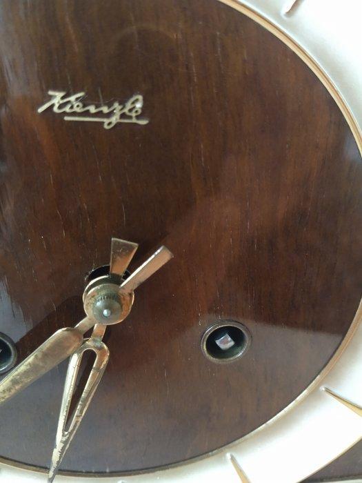 Klok - Kienzle - Hout, Messing - 1950-1960, Antiek en Kunst, Antiek | Klokken