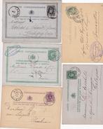 België 1877/1908 - 112 Gefrankeerde ansichtkaarten en