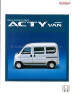 2004 HONDA ACTY VAN BROCHURE JAPANS, Nieuw